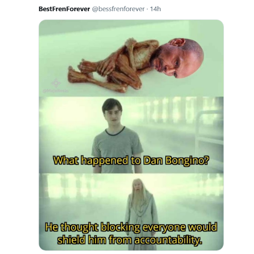 Bongino Blocking Everyone