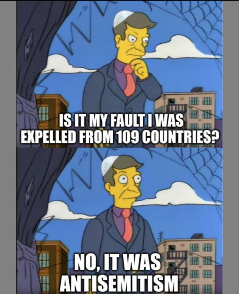 It it my fault I was expelled from 109 countries?
